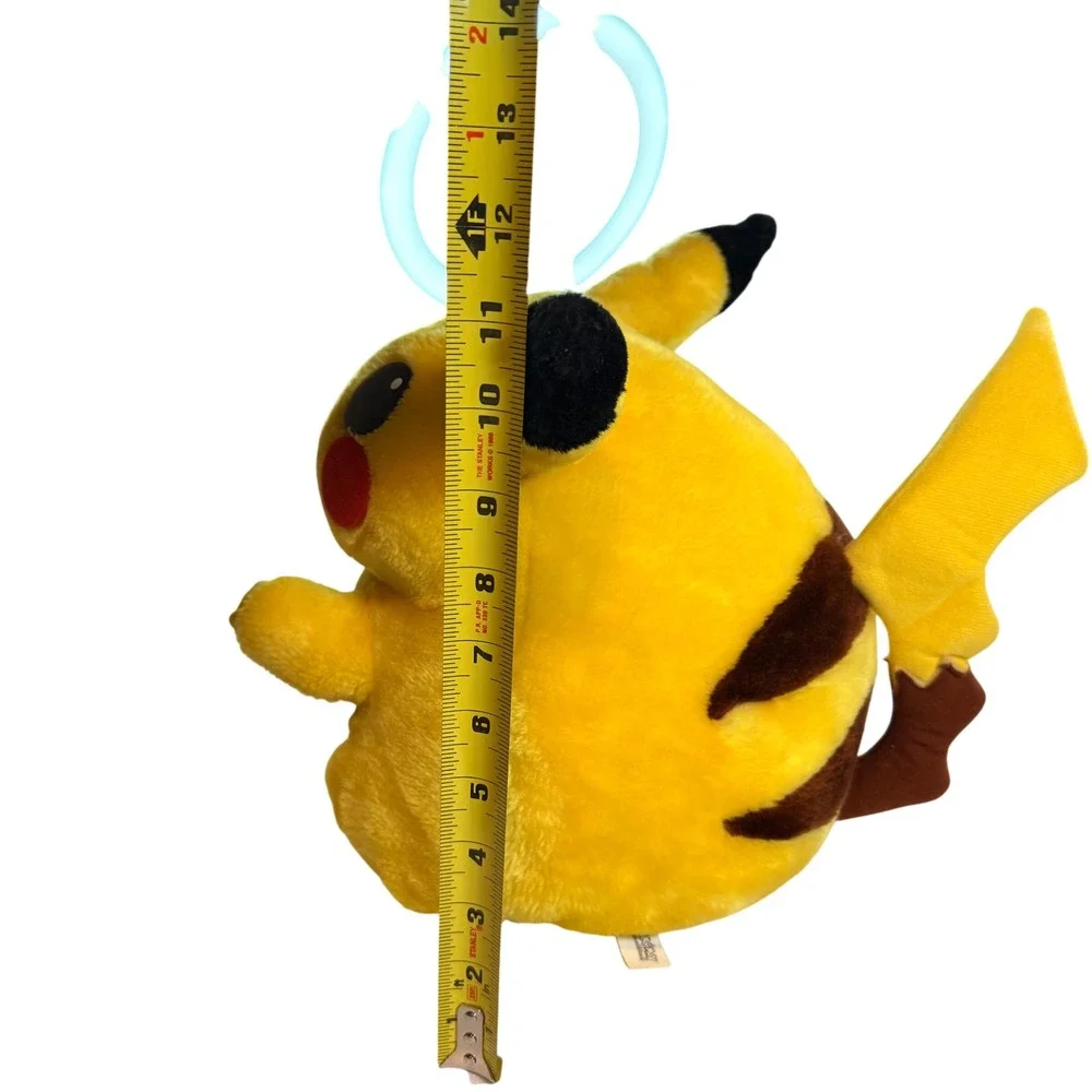 Vintage 1999 Pokemon Pikachu Plush 11